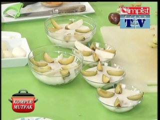 SÜTLÜ ERİKLİ ARMUT TATLISI