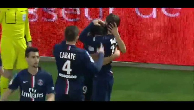 But Edinson Cavani PSG OM (09-11-2014)