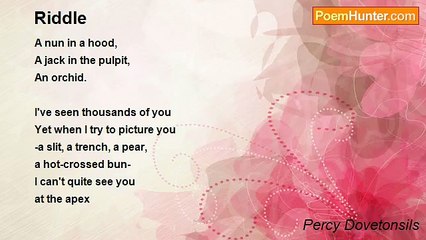 Percy Dovetonsils - Riddle