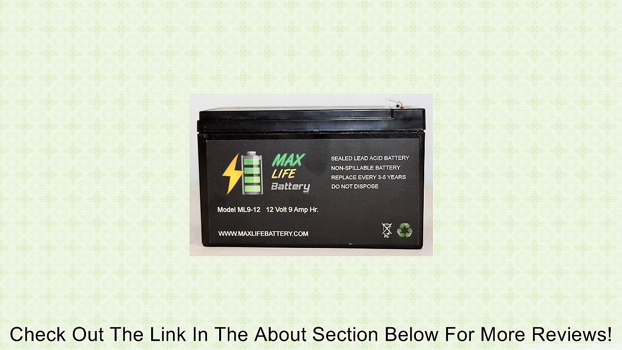 12V 9AH RAZOR DIRT BIKE MX500 Replacement Battery Review