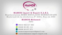 Mamor Import Export :Grossiste et exportateur du gingembre Frais et séché