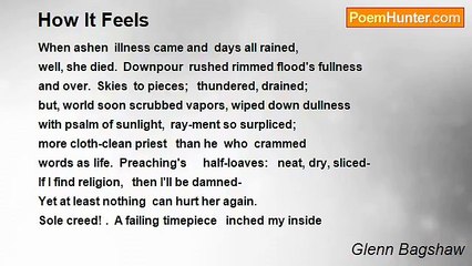 Glenn Bagshaw - How It Feels