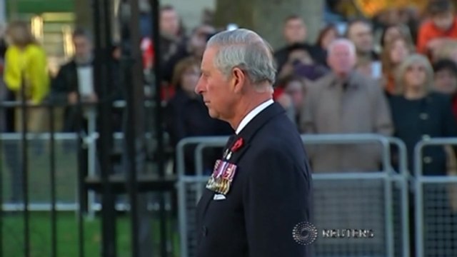 Prince Charles commemorates British fallen soldiers