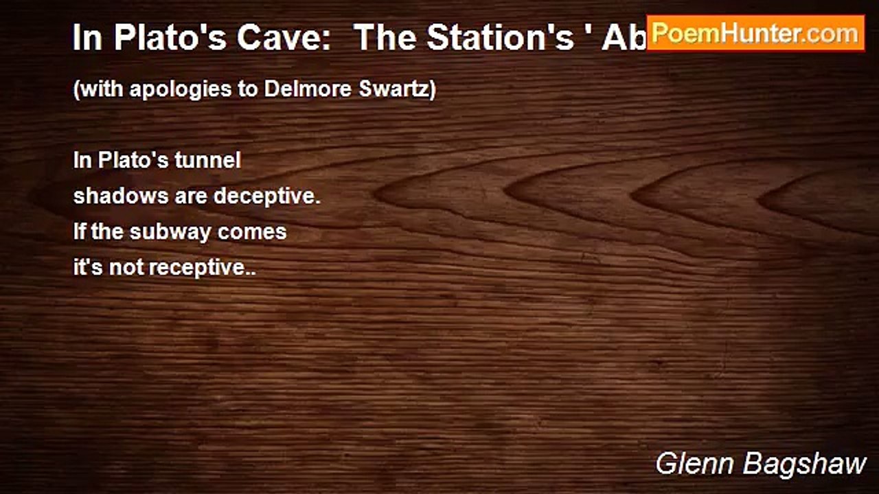 Glenn Bagshaw - In Plato's Cave:  The Station's...