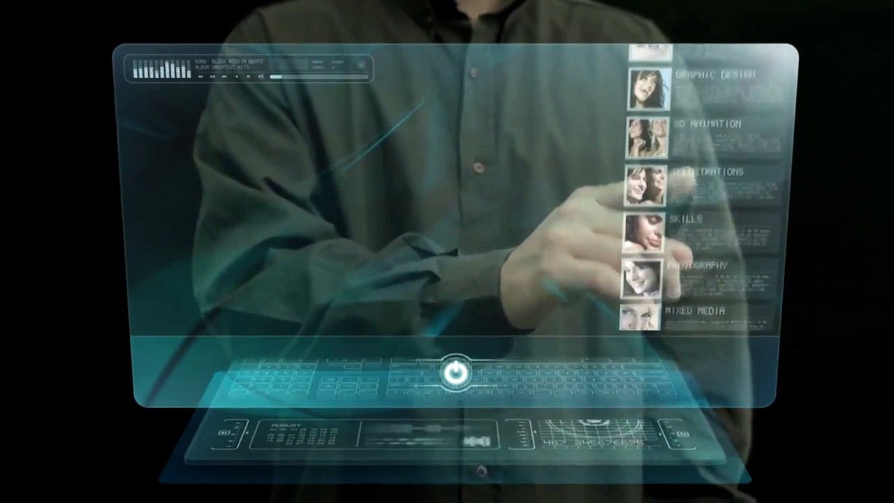 Holographic touch | After Effects Template | Project Files - Videohive