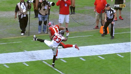 Instant Replay: Was Evans' reception in bounds?