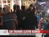 Erzurum'daki Cem töreninde elektrikler kesilince olaylar çıktı