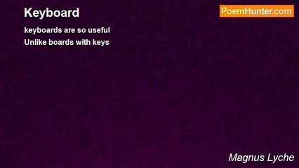 Magnus Lyche - Keyboard