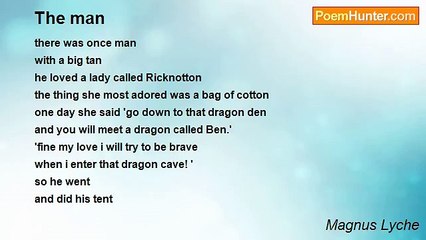 Magnus Lyche - The man