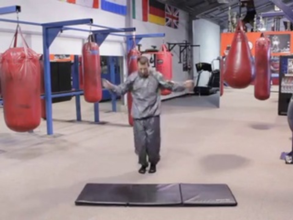 How to Jump Rope With a Sauna Suit _ Fitness & Training Techniques