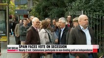 Catalonians in Spain vote in non-binding poll on secession