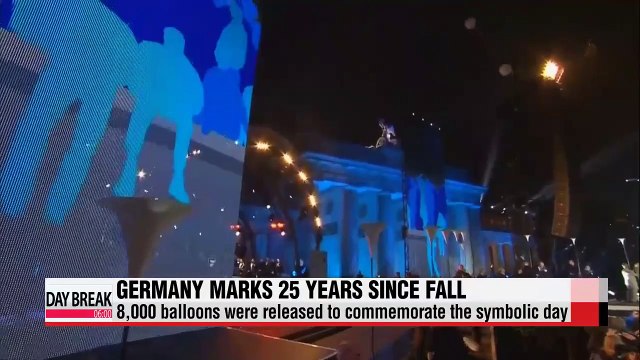 Germany marks anniversary of fall of the Berlin Wall