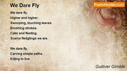 Gulliver Gimble - We Dare Fly