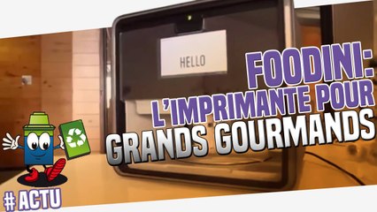 Voici Foodini : l'imprimante pour les grands gourmands