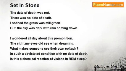 Gulliver Gimble - Set In Stone