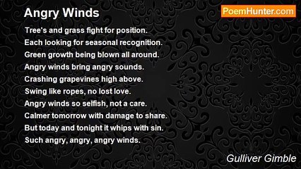 Gulliver Gimble - Angry Winds