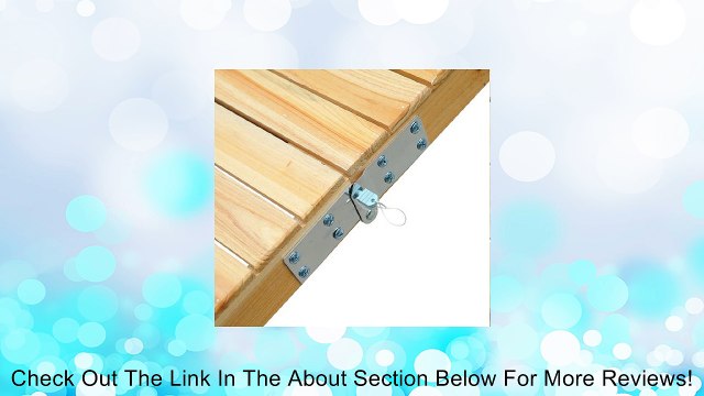 Outsunny Portable Folding Wooden Outdoor Camp Suitcase Picnic Table w/ 4 Seats