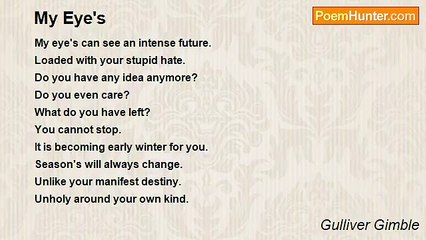 Gulliver Gimble - My Eye's