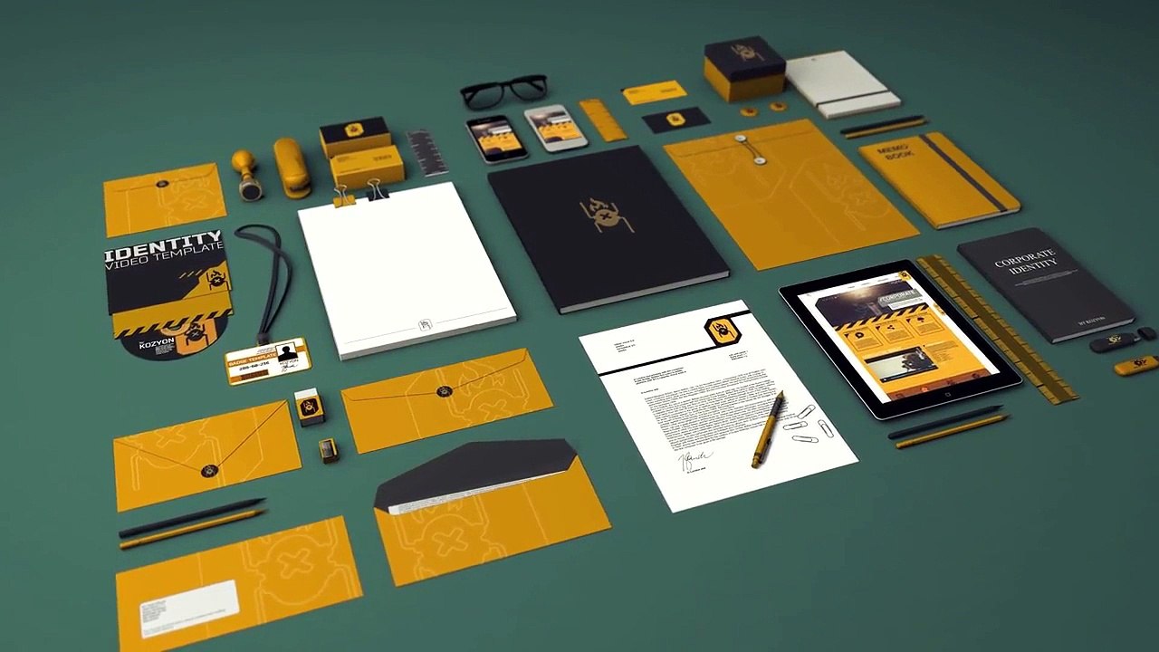 Corporate Identity Video Mockup | After Effects Template | Project Files - Videohive