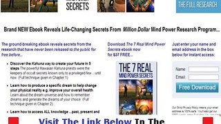 Review Of Real Mind Power Secrets Bonus + Discount