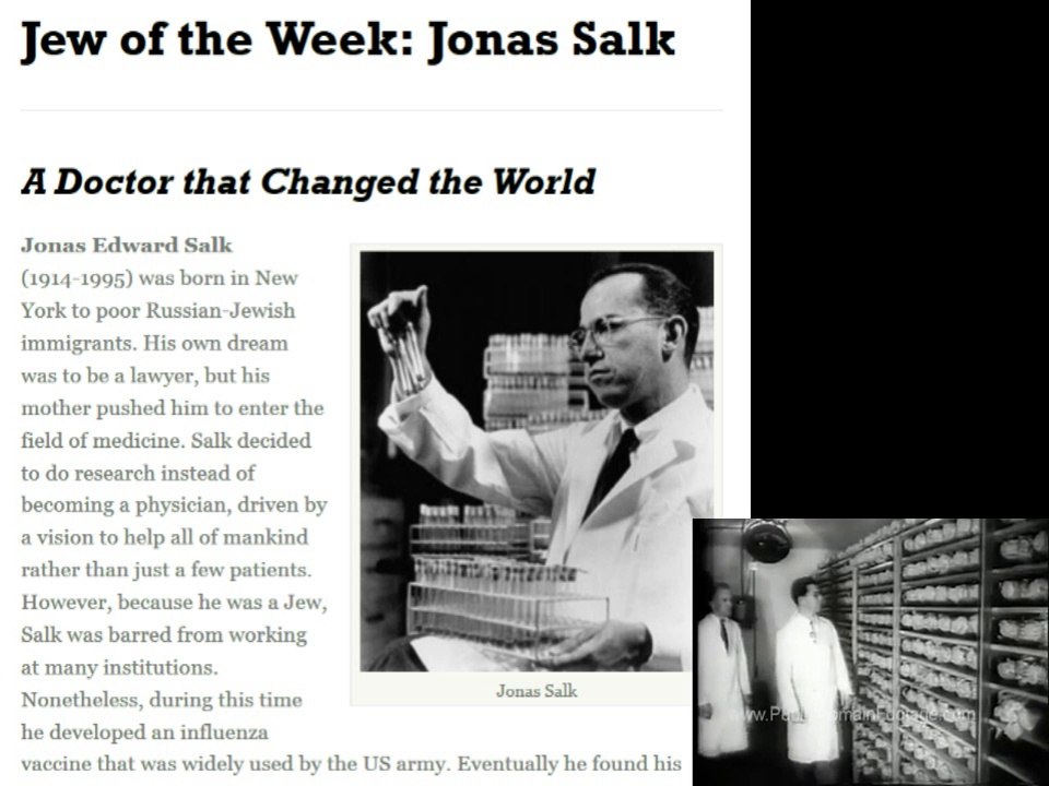 Thank You, Dr Salk!