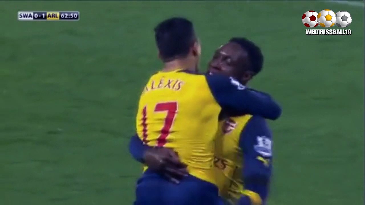 Swansea 2 - 1 Arsenal / Todos los Goles / All Goals / Alle Tore