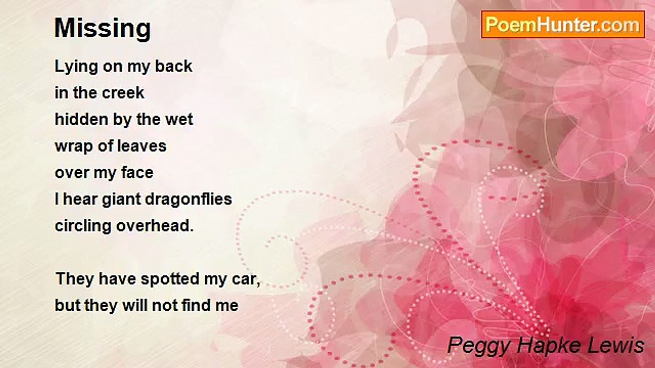Peggy Hapke Lewis - Missing
