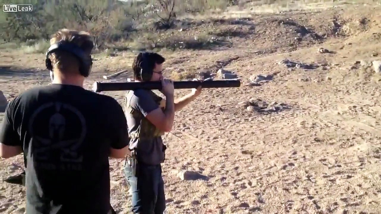 Homemade Bazooka ..... what could possibly go wrong ?