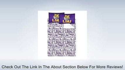 LSU Tigers Bedding Sheet Set Review