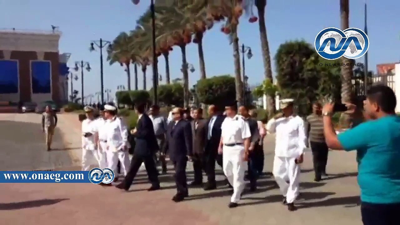 بالفيديو.. مدير أمن الإسكندرية يتفقد الميناء البحري‎