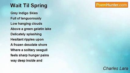 Charles Lara - Wait Til Spring