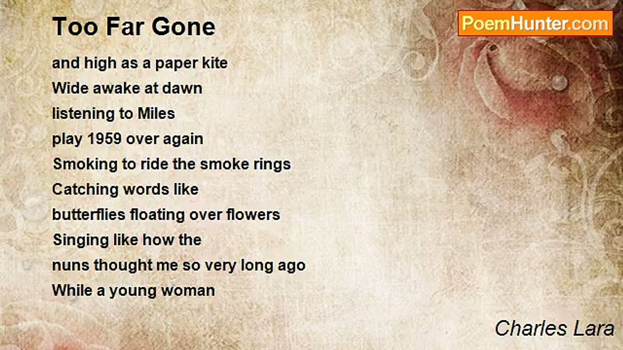 Charles Lara - Too Far Gone