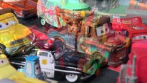 Pixar Cars with Hydro Wheels Lightning McQueen, Hydro Wheels Mater ,Red,Mack  and Francesco more Poo