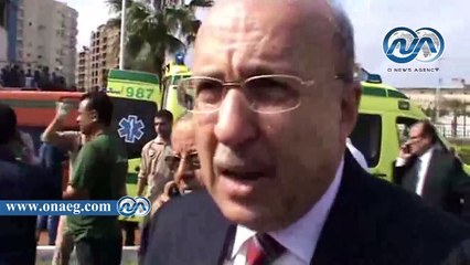 بالفيديو.. مراسل أونا يحرج وزير الصحة: ليه كل المصابين في الحوادث بيتم نقلهم لمستشفيات عسكرية؟