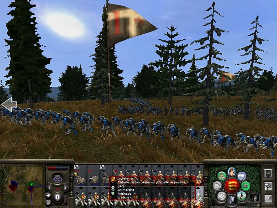 Batalla Perzonalisada- Inglaterra y Escosia V/S Francia- Medieval II Total War