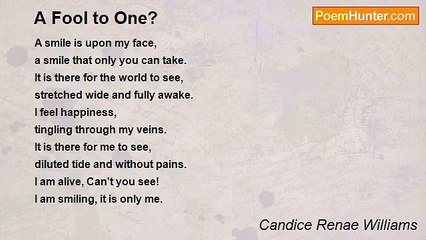 Candice Renae Williams - A Fool to One?
