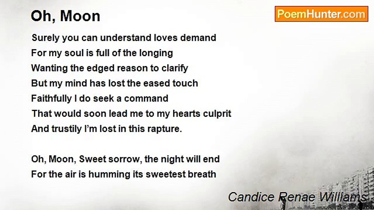 Candice Renae Williams - Oh, Moon