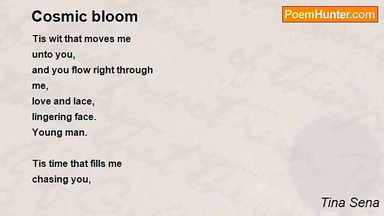 Tina Sena - Cosmic bloom