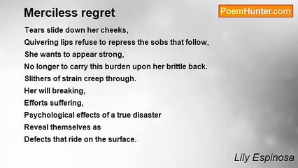 Lily Espinosa - Merciless regret