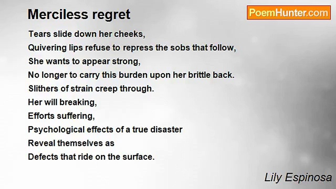 Lily Espinosa - Merciless regret