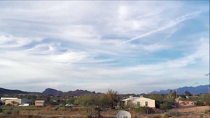 Tucson, AZ Chemtrails with Time Lapse 10/26/14