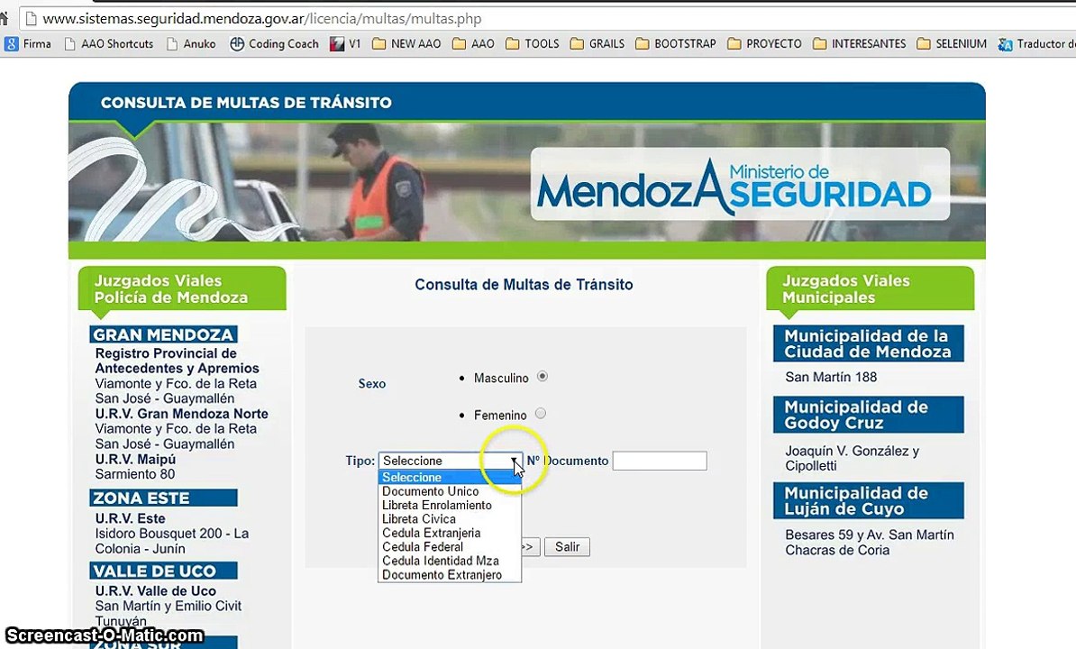 Problemas con las multas