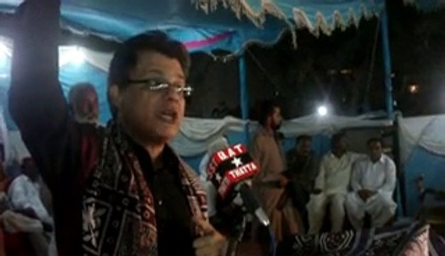 Ayaz Latif Palijo's Speech Rally and Jashan e Latif Jhimpir on 8th Nov 2014