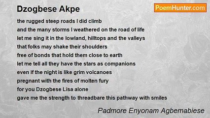 Padmore Enyonam Agbemabiese - Dzogbese Akpe