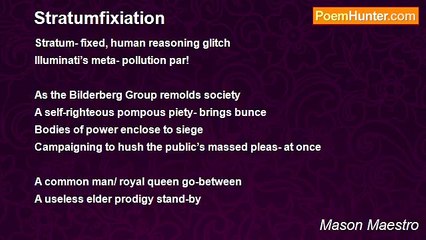 Mason Maestro - Stratumfixiation
