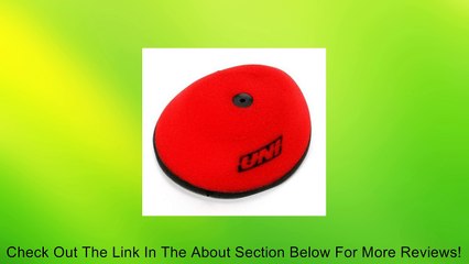 UNI Multi-Stage Foam Air Filter NU-4133ST Review