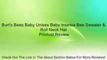 Burt's Bees Baby Unisex Baby Intarsia Bee Sweater & Roll Neck Hat Review