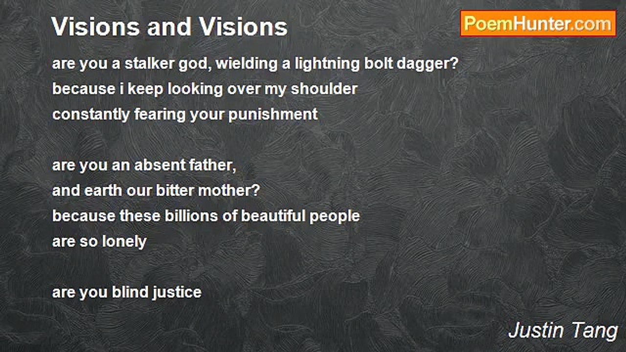 Justin Tang - Visions and Visions