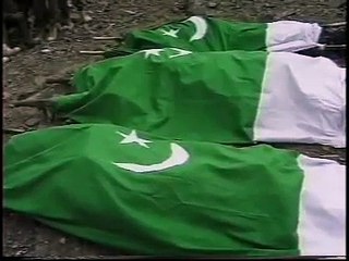A rare video on Indian army handing over bodies of Pakistan soldiers in LOC