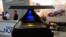 A Sensational Holographic Display NORK that Generates 3D Images in Space at Olomagic